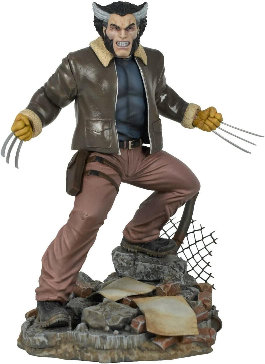 DIAMOND SELECT TOYS Marvel Gallery: Days of Future Past Wolverine PVC Figure, Multicolor, 9 inches
