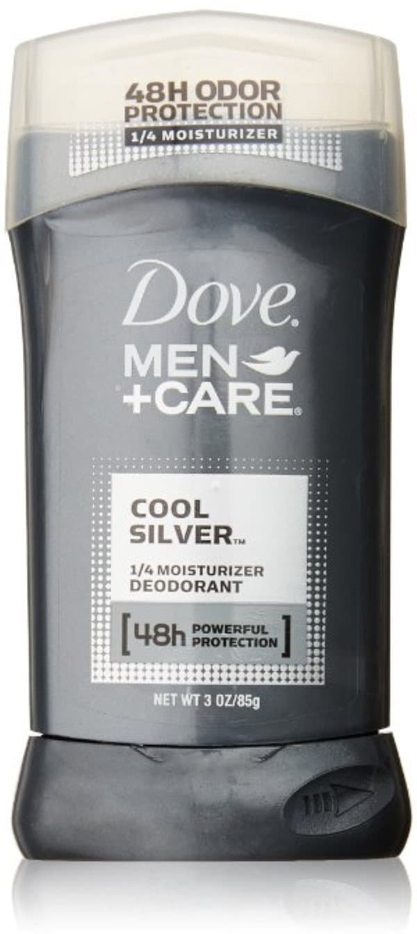 Dove Men + Care Non-Irritant Deodorant, Cool Silver 3 oz (Pack of 10)