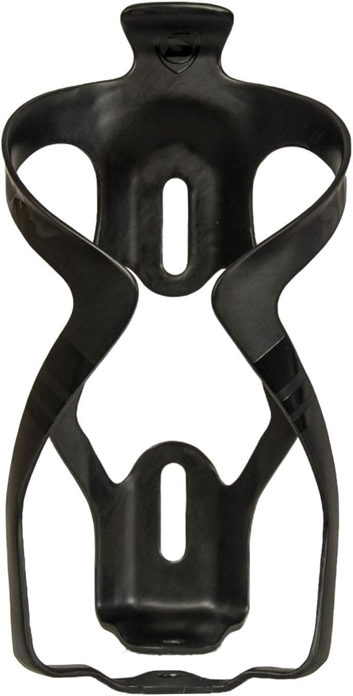 SILCA Sicuro Carbon Water Bottle Cage Matte Black + Titanium Mounting Bolts