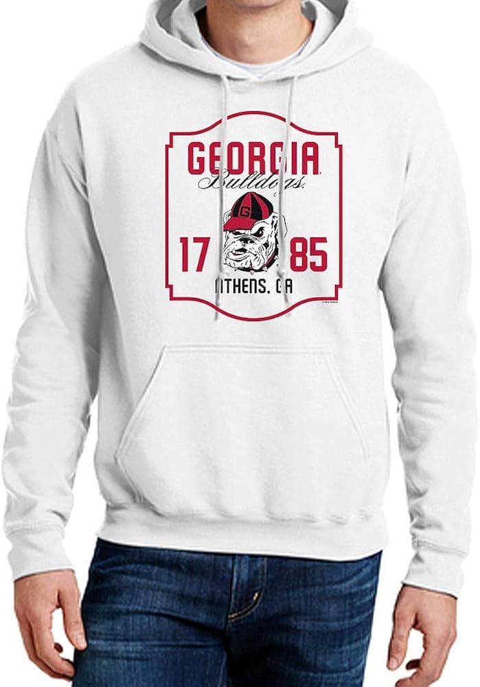 Elite Fan Shop NCAA Hoodie Sweatshirt Dark Heather Icon