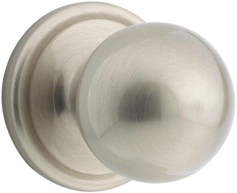 Kwikset 720CA 15 RCAL RCS 720CA Signature Series Circa Passage Door Knobset, Satin Nickel