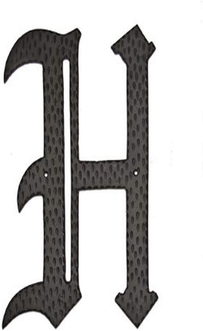 Montague Metal Products Home Accent Monogram, H, 24-Inch