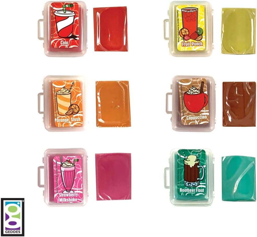 Raymond Geddes 68122 Snack Attack Scented Erasers For Kids (Pack of 36)