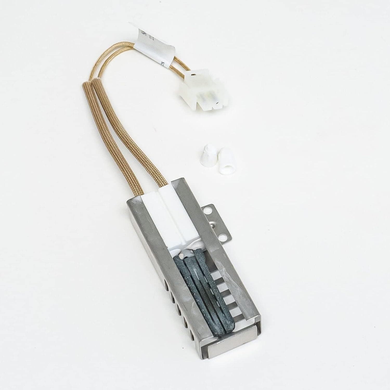 Gas Stove Igniter Assembly for GE Models JGSP28BEK3BB JGSP28BEK4BB JGSP28BEK5BB JGSP28CEK1CC JGSP28CEK2CC JGSP28CEK3CC JGSP28CEK4CC JGSP28CEK5CC Exact Replacment