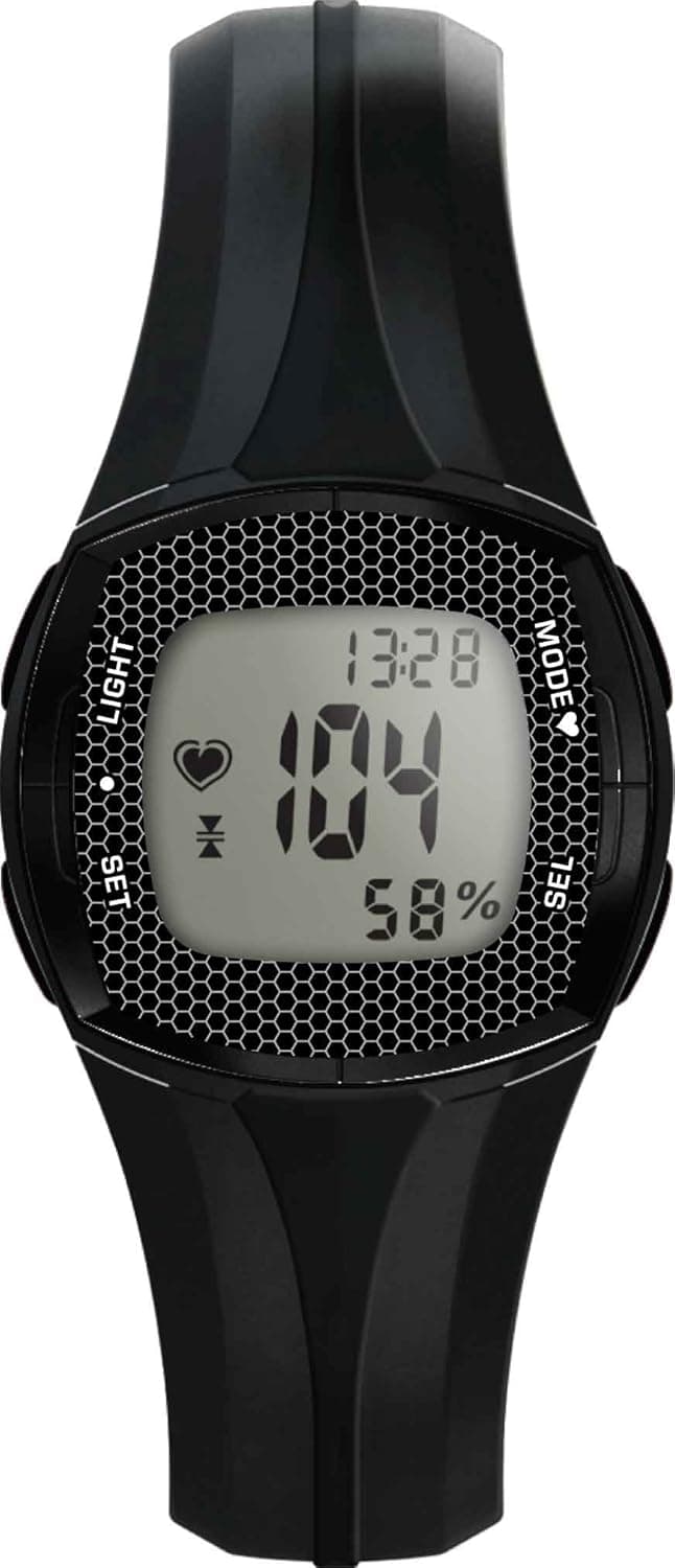 WCI Quality Heart Rate Monitor Watch With LED Display And Stopwatch Alarm - Measures Pulse, Fat And Calories Burned - For Exercise, Sports, Running, Jogging and All Outdoor Activities