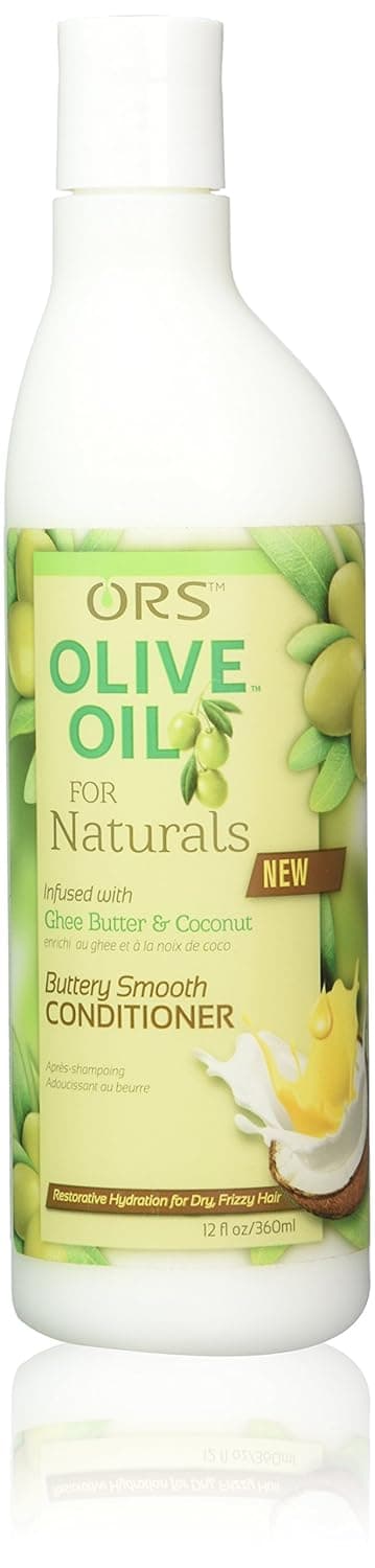 Ors Olive Oil for Naturals Buttery Smooth Conditioner, 12 Oz