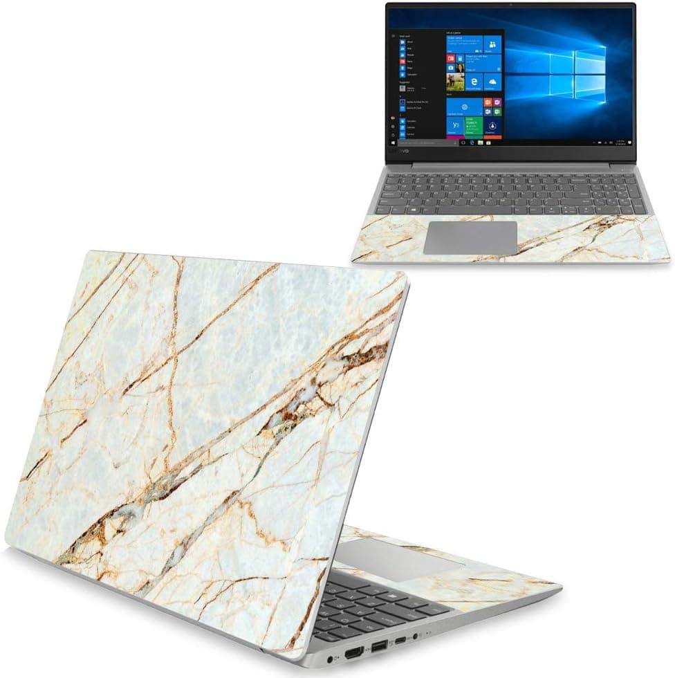 MightySkins Skin Compatible with Lenovo Ideapad 330S 15" (2018) - Antique Marble | Protective, Durable, and Unique Vinyl Decal wrap Cover | Easy to Apply, Remove, and Change Styles | Made in The USA