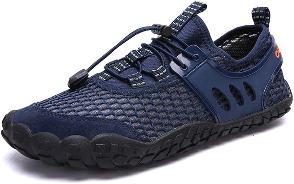 YUHUAWYH Men Women Water Shoes Barefoot Quick Dry Aqua Shoes for Beach Hiking Surf Drifting Athletics Fishing Wading Yoga(9 M US Men)