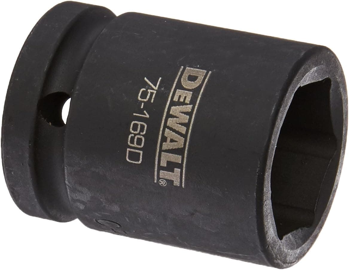 DEWALT 3/4" Drive Impact Socket 6 PT 27MM