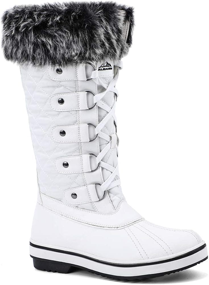 ALEADER Womens Cold Weather Winter Boots, Waterproof Snow Boots