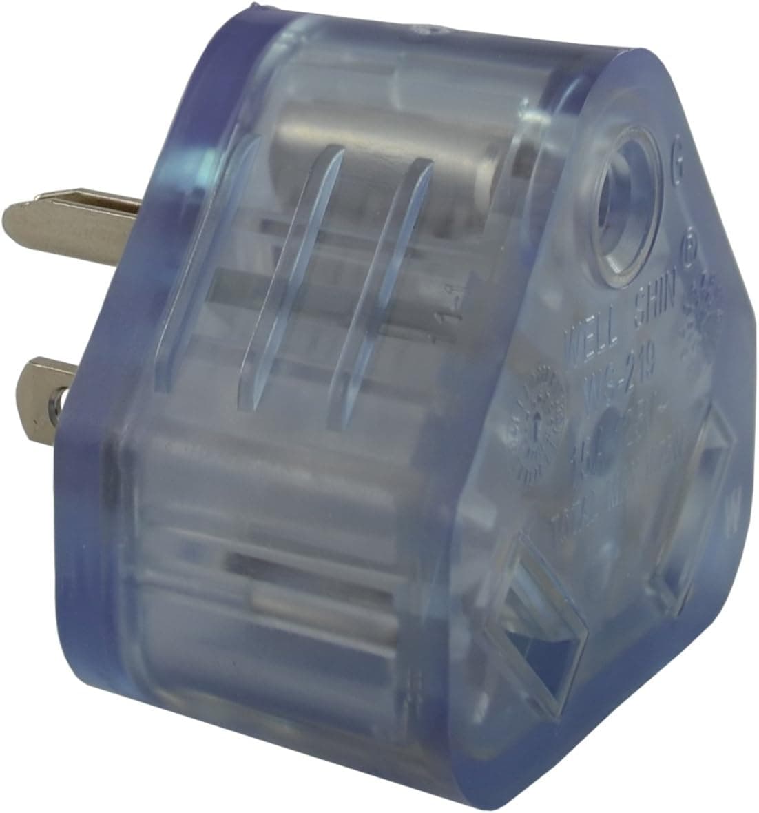 Conntek 14101-LT 15-Amp Male Plug to 30-Amp RV Female Connector with Power Neon Light
