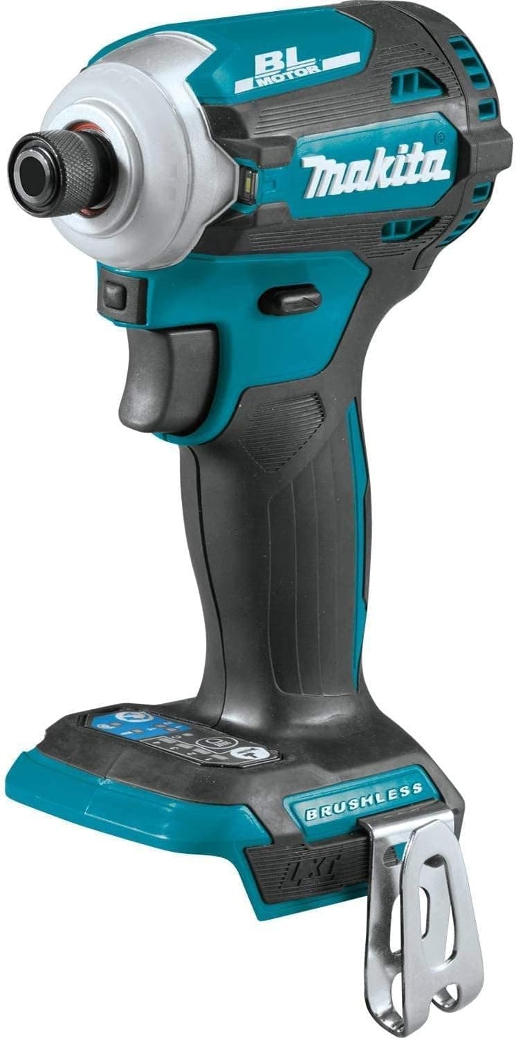 Makita XDT16Z 18V LXT Lithium-Ion Brushless Cordless Quick-Shift Mode 4-Speed Impact Driver, Tool Only (Renewed)
