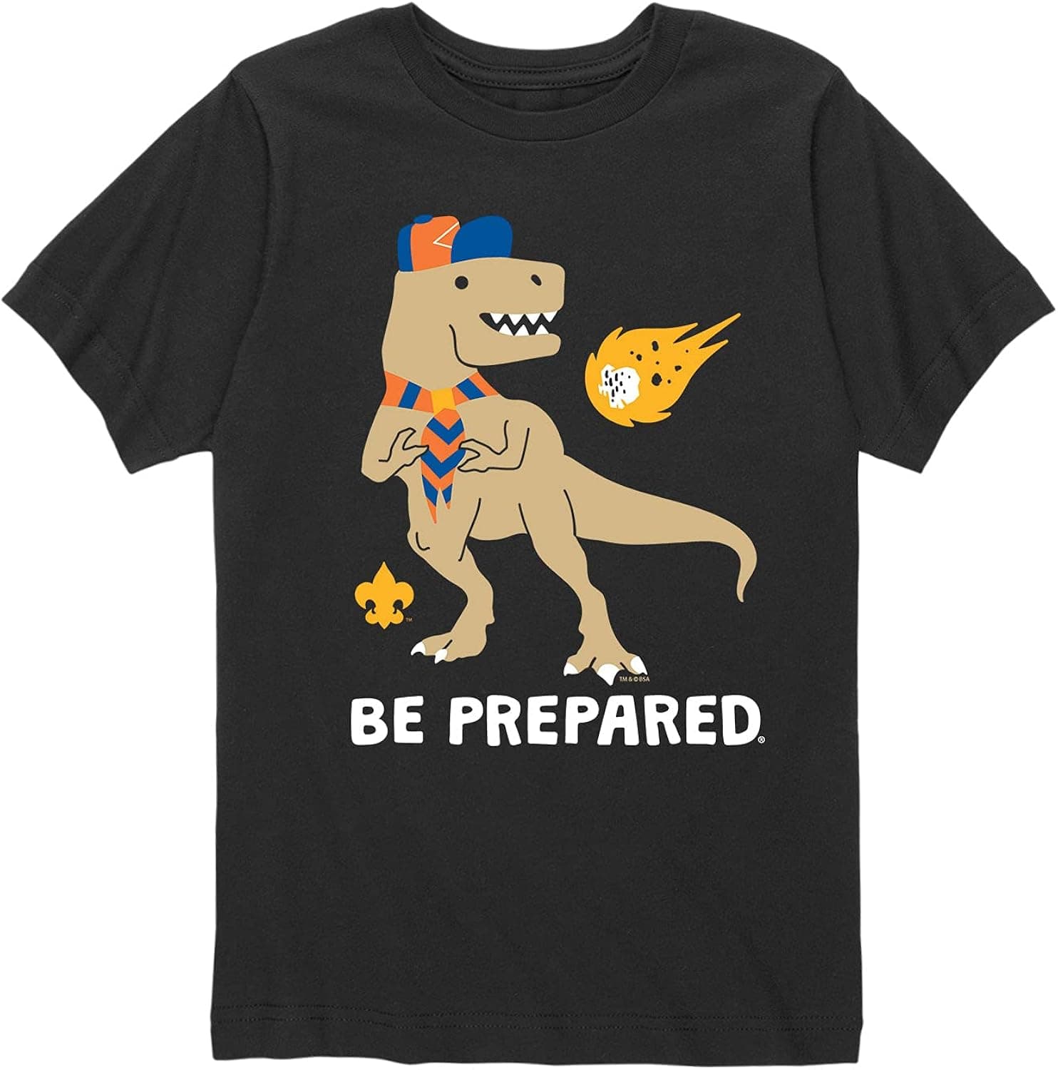Instant Message - Boy Scouts of America Scout Dino - Youth Short Sleeve Graphic T-Shirt