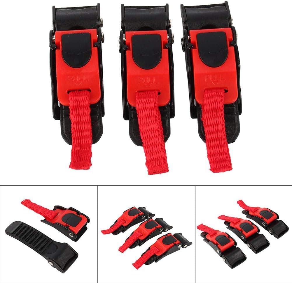 Helmets Clip 3pcs Motorcycle Helmets Speed Clip Chin ,Quick Release Helmets Buckle Plastic