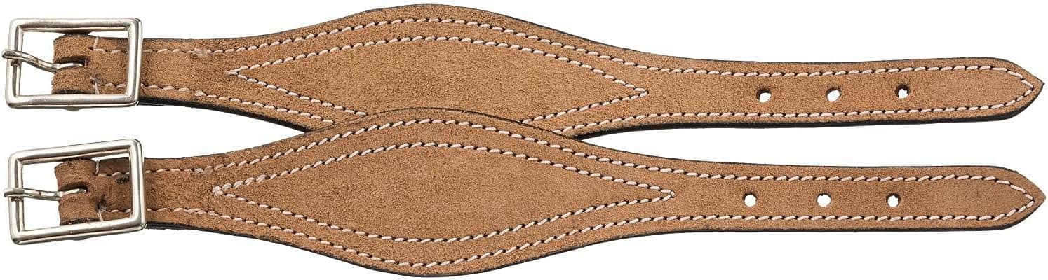 Tough-1 Shaped Leather Hobble Straps