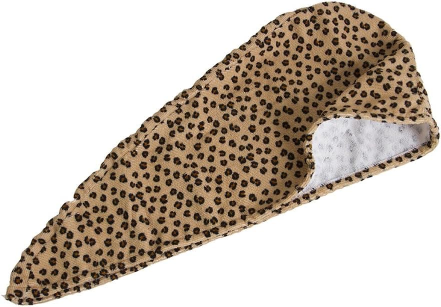 Evriholder Animal Print Twirl Towel, Microfiber Hair Towel, Patterns May Vary
