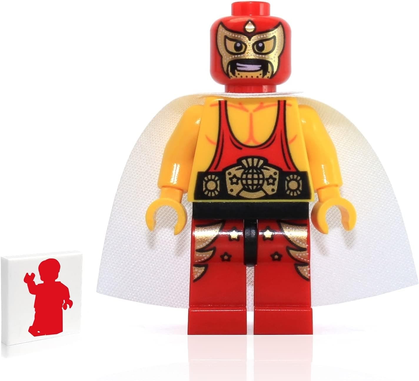 The LEGO Movie MiniFigure - El Macho the Wrestler (From Set 70809)