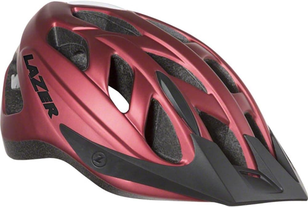 Lazer Cyclone Helmet: Matte Burgandy MD