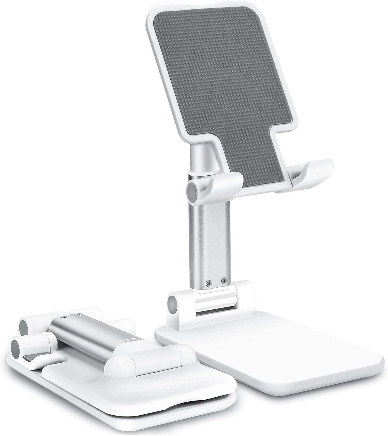 Foldable Cell Phone Holder, Yeebline Adjustable Portable Tablet Stand Mobile Phone Mount Phone Holder Cradle Dock Compatible with iPhone 11 Pro XS Max XR X Samsung Galaxy S10 S9 & Tablets