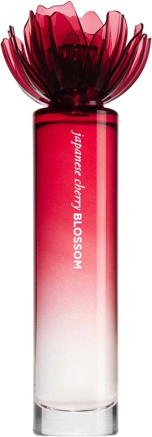 Bath and Body Works Japanese Cherry Blossom Eau de Toilette 2.5 Ounce Decorative Flower Bottle