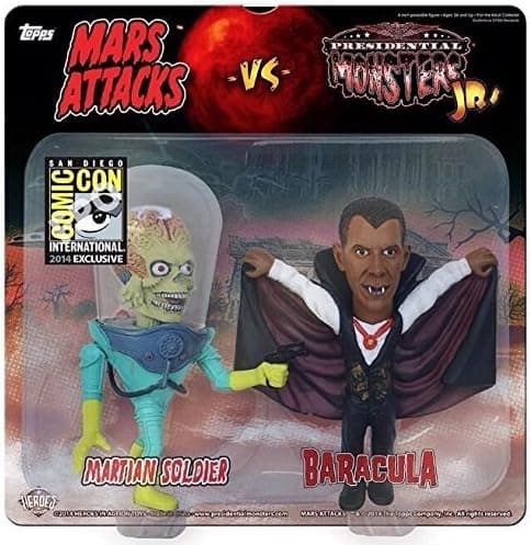 Presidential Monsters Mars Attacks Martian Soldier vs. Baracula 2-Pack