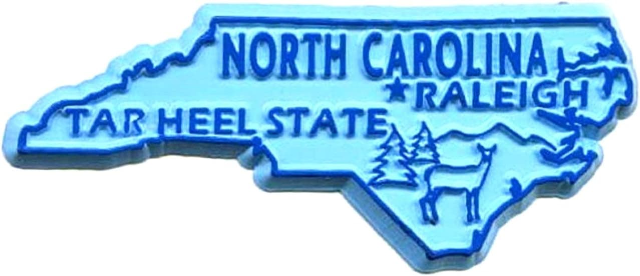 North Carolina The Tar Hill State Fridge Magnet