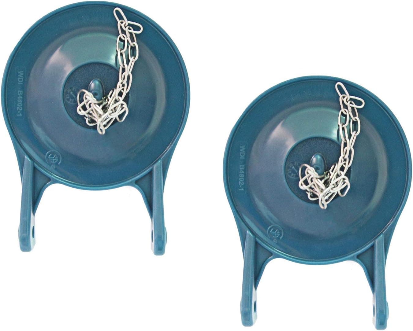 2 Pack Toilet Flapper Replacement, 3 Inch Blue Flapper Replacement Compatible with Gerber 99-788, Water Saving, Easy to Install, Long Lasting Rubber