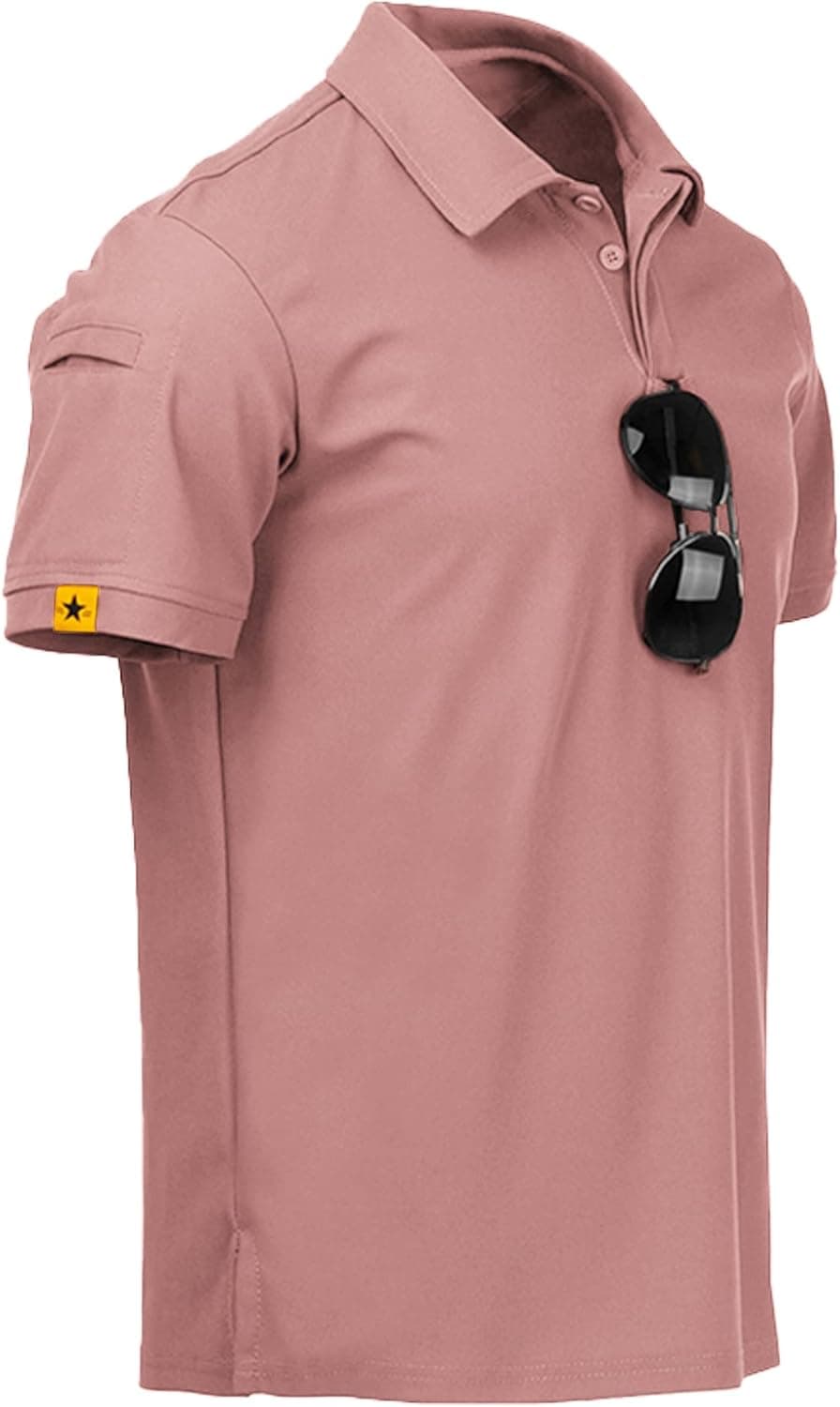 GEEK LIGHTING Mens Polo Shirt Sport Casual Short Sleeve Golf Tennis T-Shirt