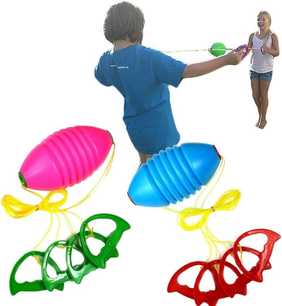 Zip and Zoom Ball Game - Pack of 3 Fitness Sliding Ball Games for Kids, Teens and Adults - Slider Activity Upper Body Workout Sport Exerciser - Bilateral Coordination Family Toy.