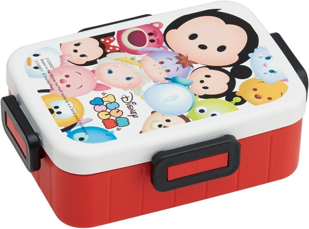 Skater 4-point lock lunch box 650ml Tsumutsumu Disney