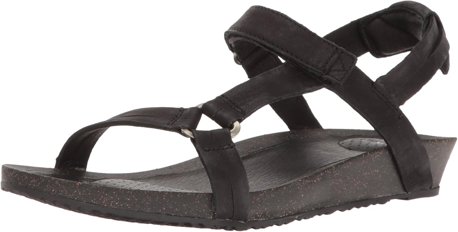 Teva Women's Ysidro Universal Sandal, Black, 10 Medium US
