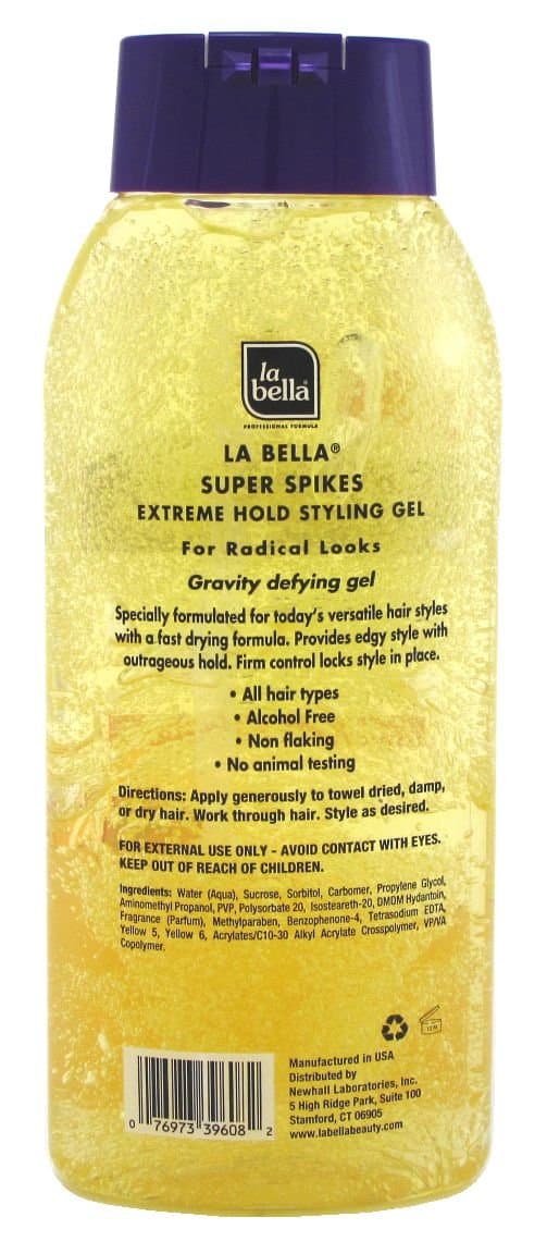 La Bella Super Spike Styling Gel 22oz. (3 Pack)