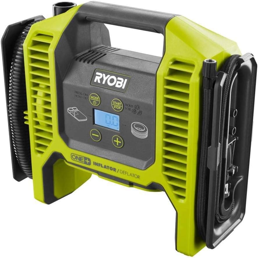 Ryobi 18-Volt ONE+ Dual Function Inflator/Deflator (Tool Only) P747 (Bulk Packaged, Non-Retail Packaging) (Renewed)