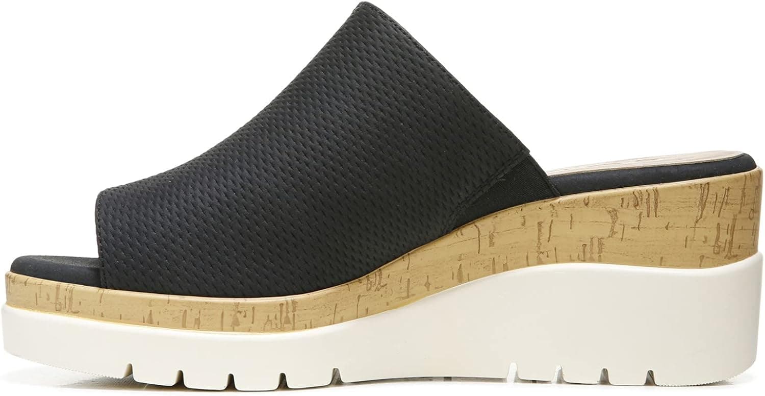 SOUL Naturalizer Womens Goodtimes-M Mule Slip On Wedge Sandal