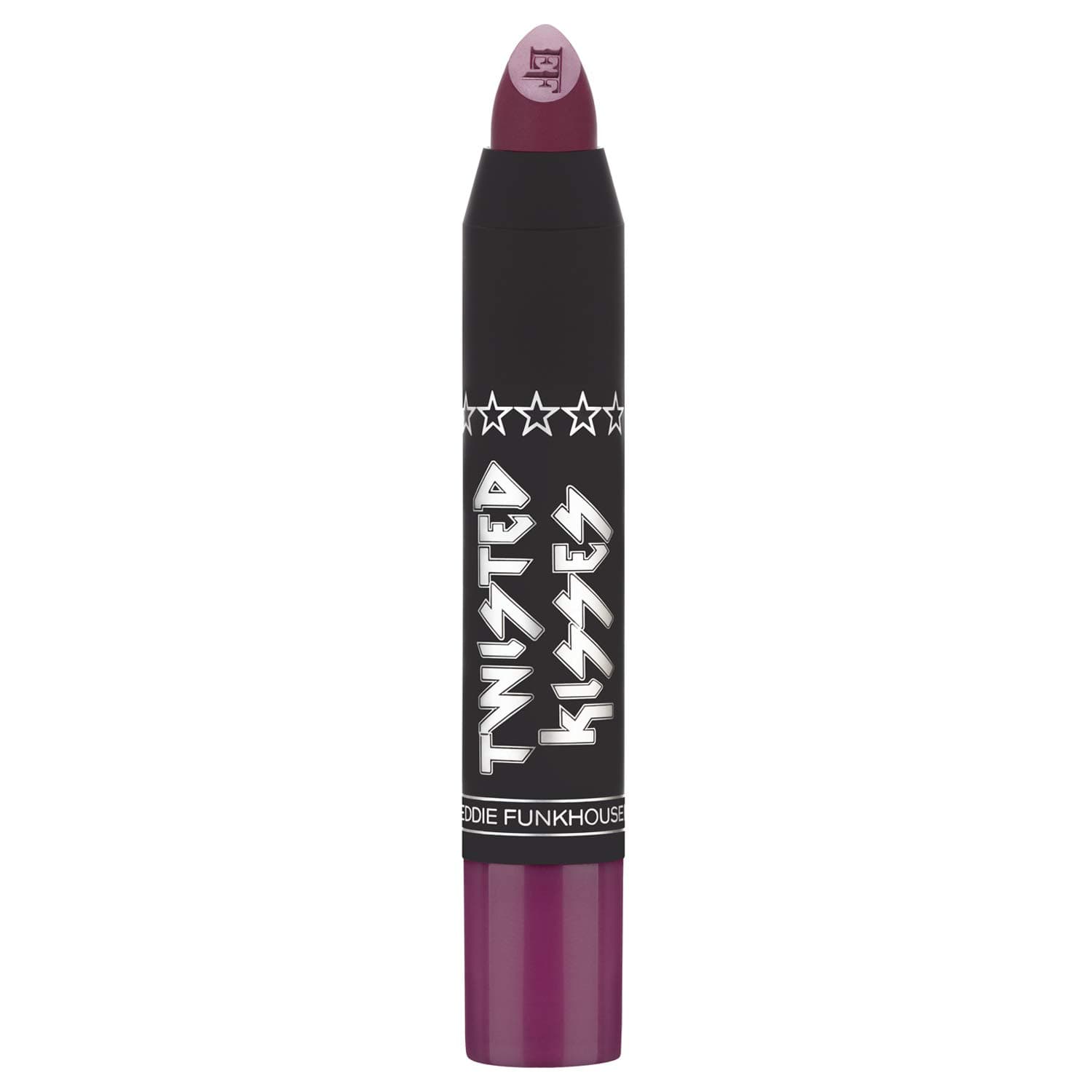 EDDIE FUNKHOUSER Twisted Kisses Matte Lip Crayon, Full Coverage Matte Lipstick (Love Bite)