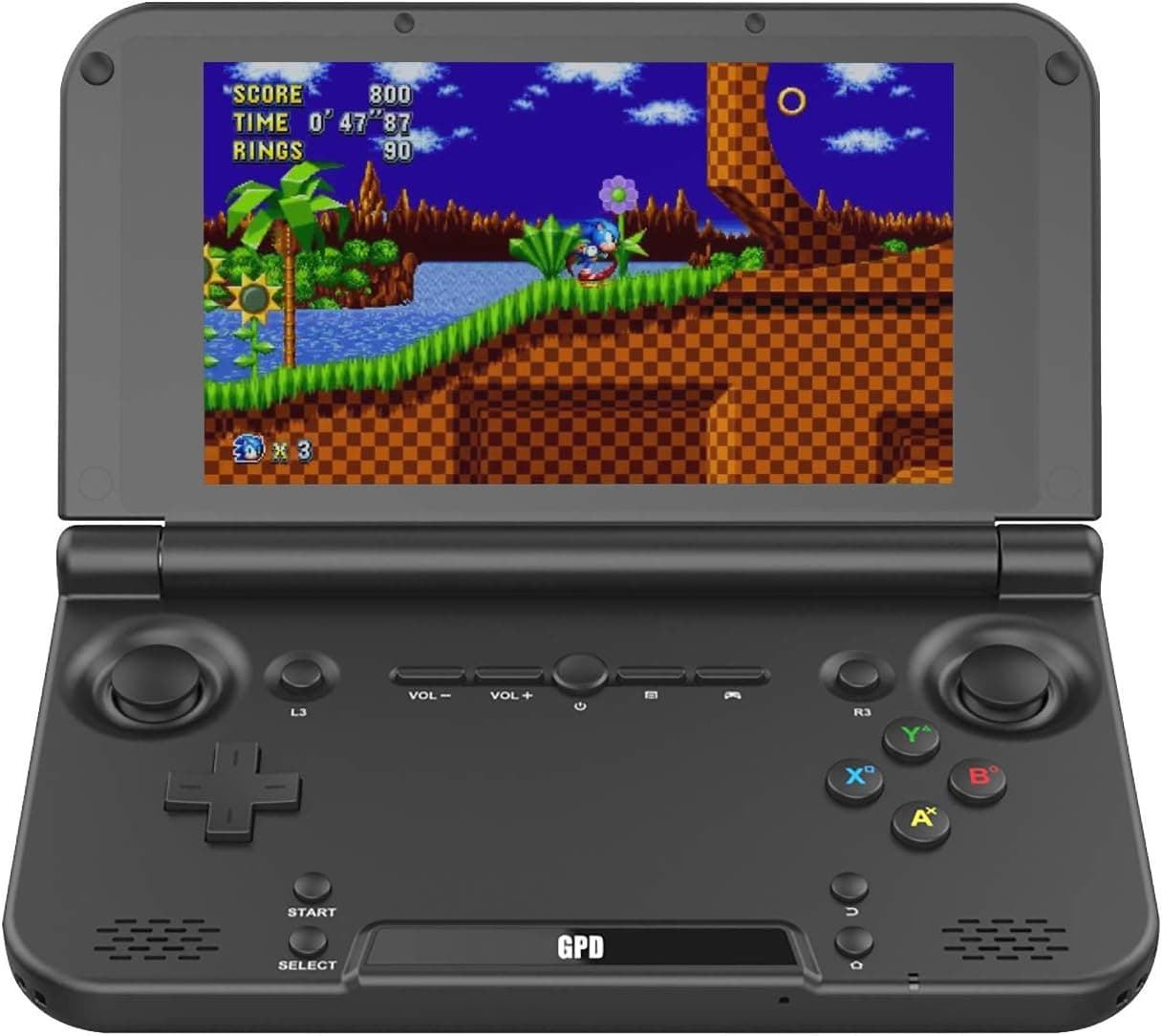 GPD XD Plus [2018 UPDATE] Portable Gaming Handheld 5" Touchscreen Android 7.1.1 Nougat Mediatek MT8176 Quad-Core CPU GX6250 GPU, 4GB RAM, 32GB ROM, 6000mAh Battery