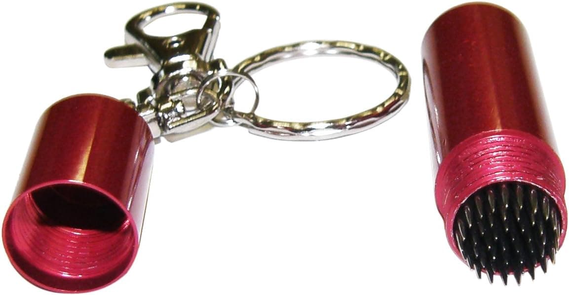 Pool Cue - Billiard Stick Tip Tool Pick w/Key Chain Choose Silver, Red or Blue