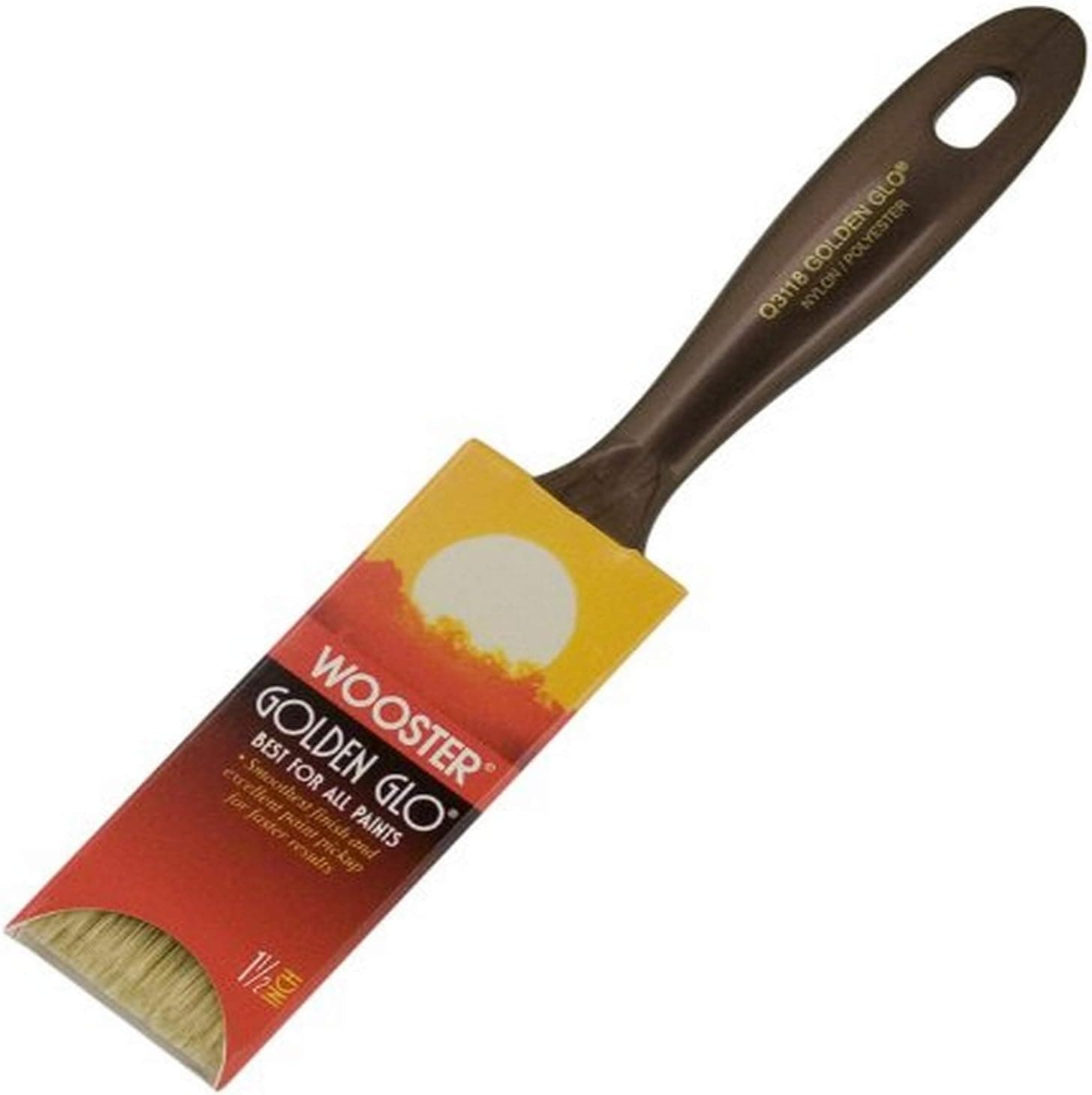 Wooster Brush Q3118-1 1/2 Q3118-11/2 Paintbrush, 1-1/2-Inch