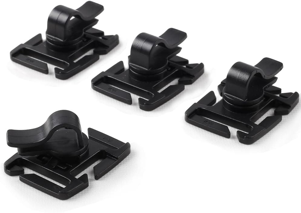 OneTigris Tactical Military Hydration Tube Clips Water Tube Clip Pack of 4