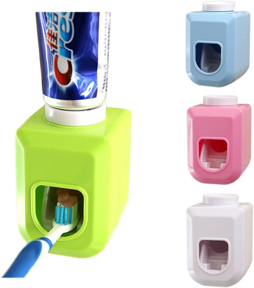 JAYLINNA Automatic Toothpaste Dispenser Lazy Toothpaste Squeezer(Blue)