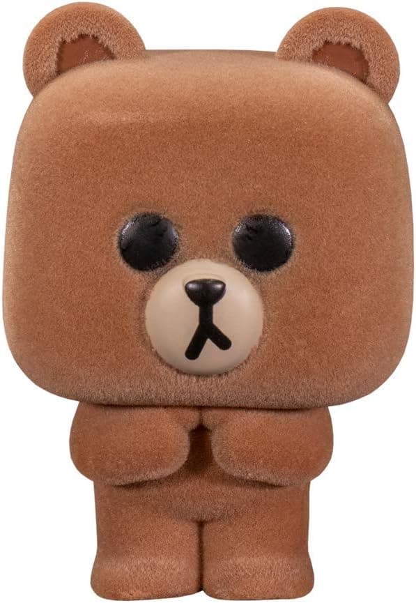 POP! Line Friends 928 - Brown Flocked Popculture Exclusive