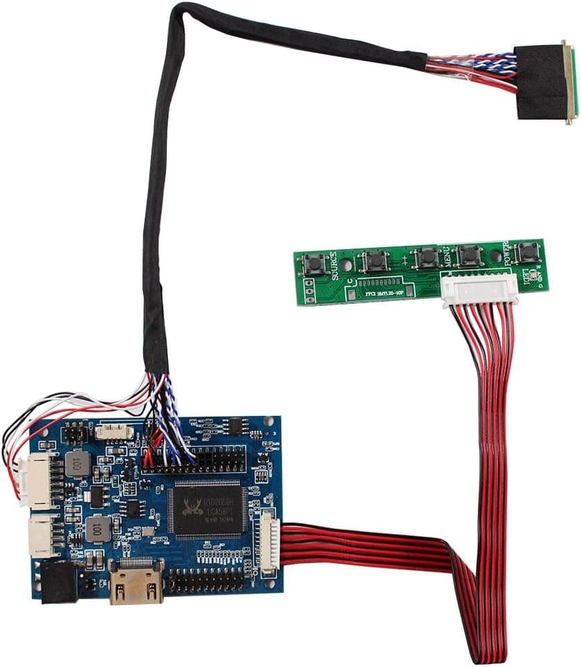 HDMI Audio LVDs Control Board for 14" LTN140AT20 N140BGE-L23 HT140WXB B140XW03 LTN140AT26 15.6" N156BGE-L41 LTN156AT16 1366x768 40 Pin LCD Screen
