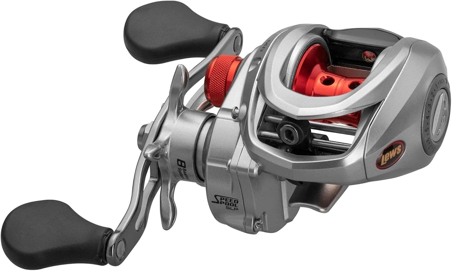 Lew's Laser MG Speed Spool SLP, Silver, One Size (LSG1HAMG)