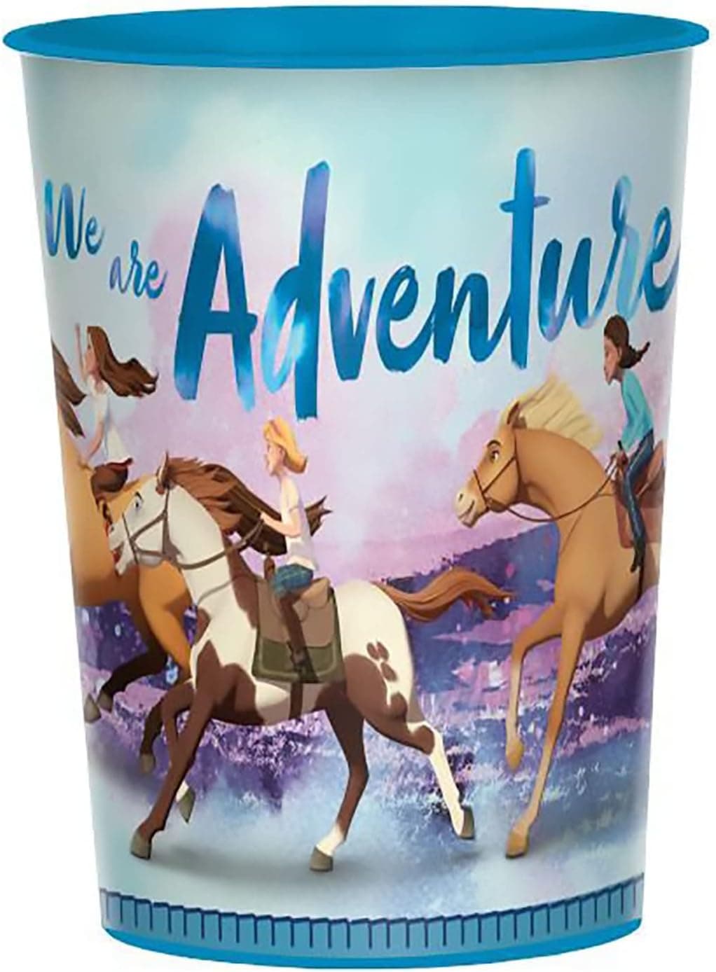 Spirit Riding Free Plastic Favor Cup - 16 oz. | Multicolor | 1 Pc.