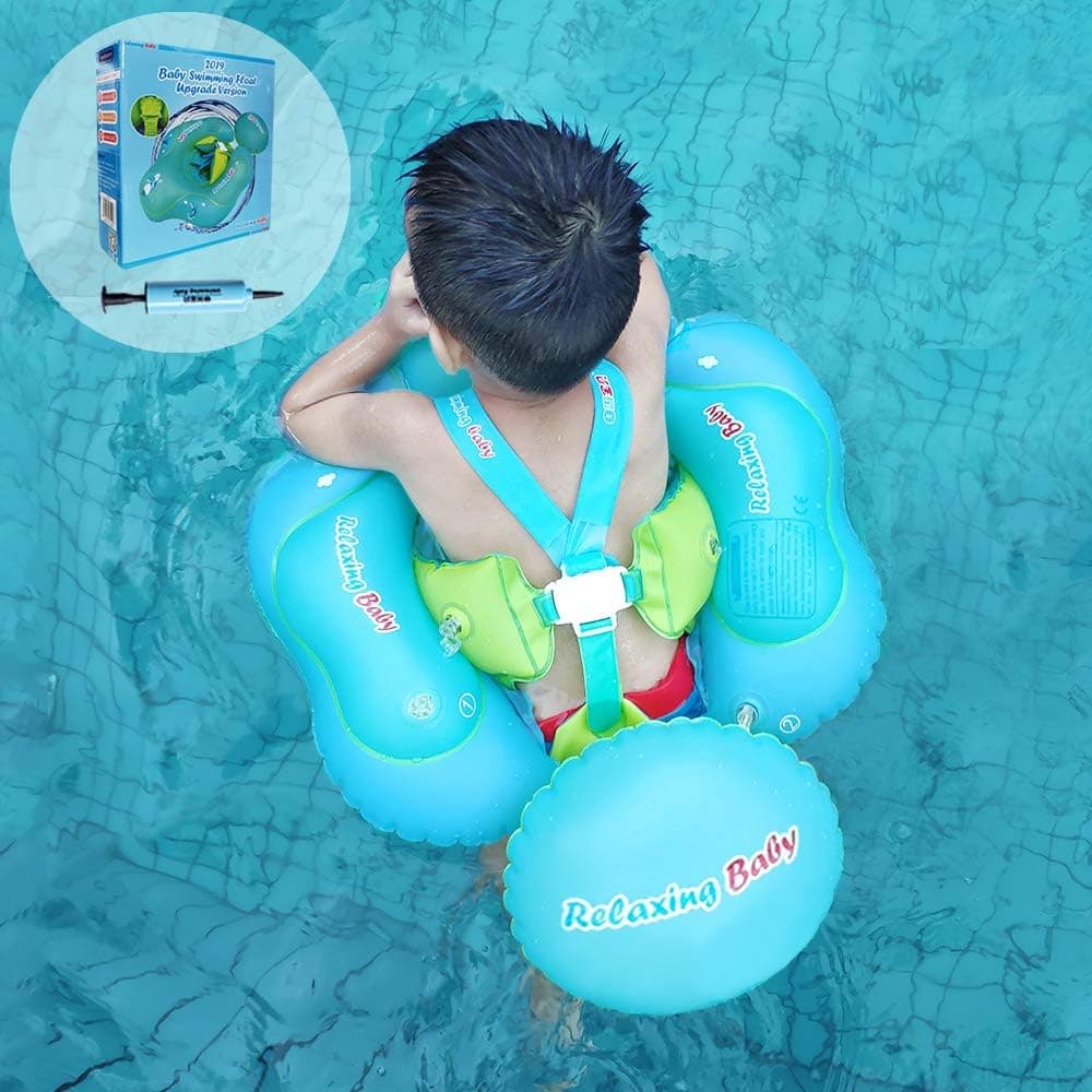 【 Professional Edition】 Anti-Flip and Slip Toddler Floaties, Baby Seat Tube Swimming Baby Ring for The Age of 3 Months- 6 Years
