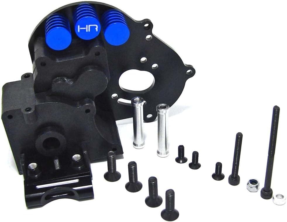 Hot Racing TE12GX01 Composite Gear Case with Aluminum Motor Plate