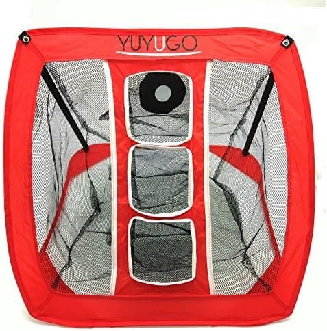 YUYUGO Golf Chipping Net Collapsible Trainning Target Net Practice In/Outdoor Bag