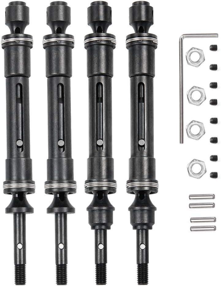 Front & Rear Drive Shaft 115-139mm for RC Slash 4X4 Rustler VXL Stampede