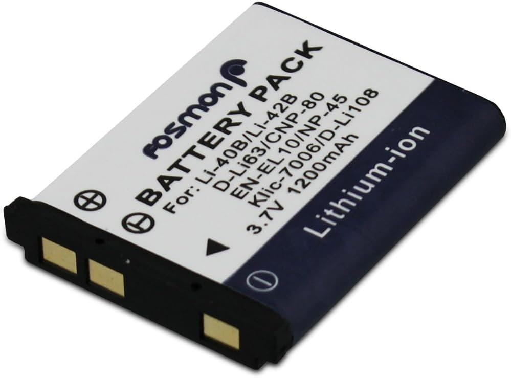 LI-40B / LI-42B Equivalent Lithium Ion Battery for OLYMPUS Digital Camera - Stylus 700 710 720SW IR-300 D-630