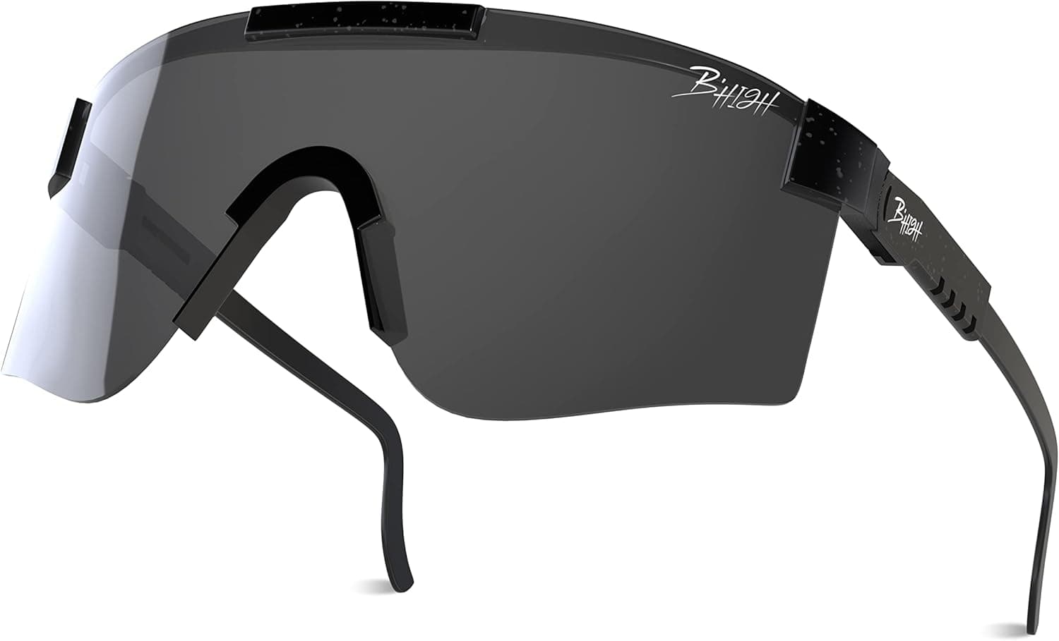 Bhigh Polarized Sports Sunglasses for Men Women Running Cycling Driving Fishing Golf Skiing, UV 400 Protection Glasses